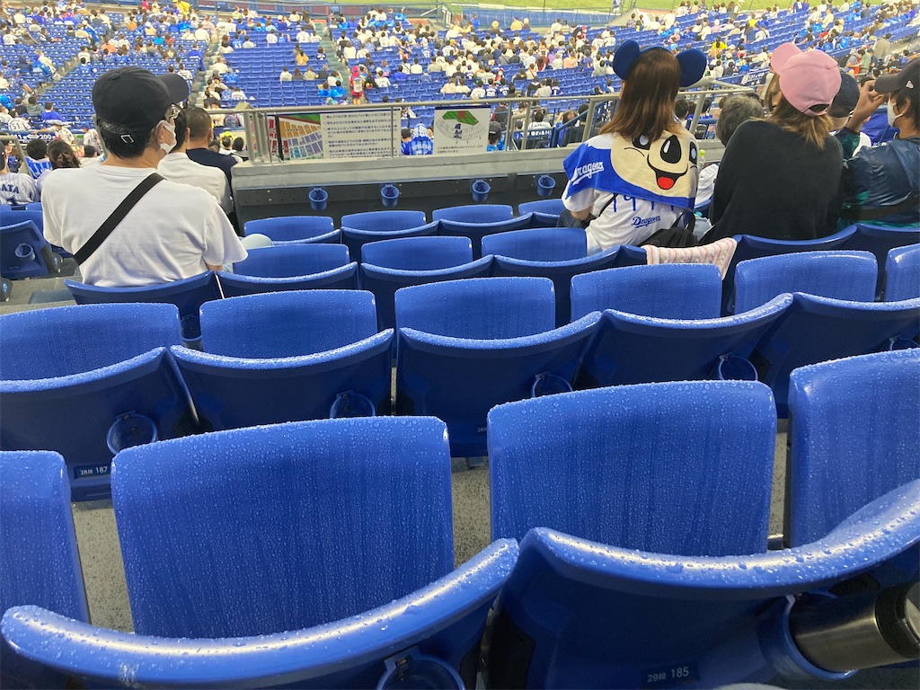 〇6－0中日ドラゴンズ ＠横浜スタジアム DB応援内野指定席B