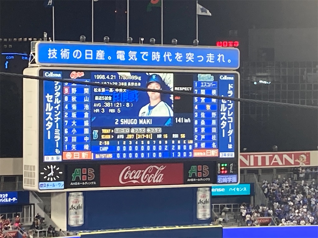 9/2 広島vs横浜戦　一枚　SS指定一塁側　当日手渡しのみ Yahoo!オークション -「横浜 スタジアム」(野球) 球場手渡し 4/29(土
