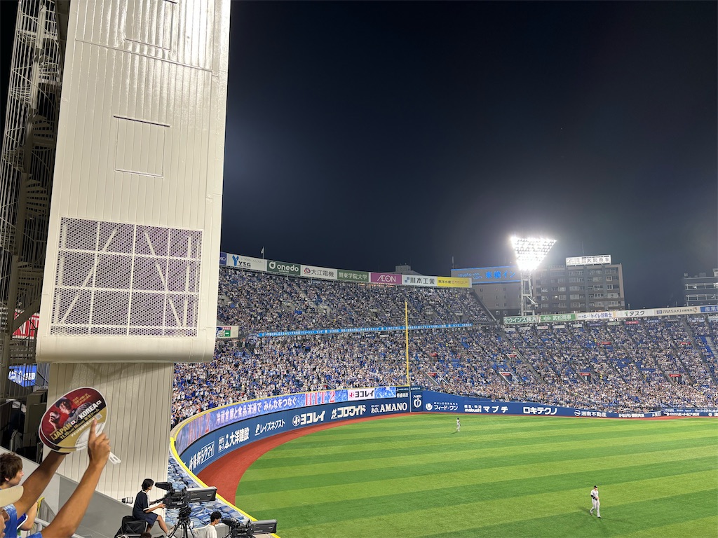 8月29日(木)18:00［横浜スタジアム］ベイスターズvsスワローズ (ホーム外野指定席)【大人2人・子供2人】 7月4日（木）横浜DeNAベイスターズVS東京ヤクルトスワローズ BAYSIDE