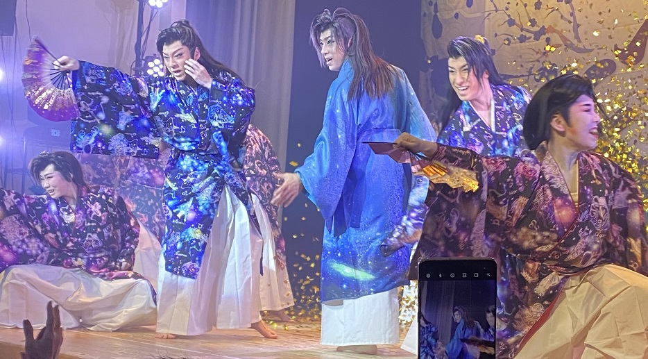 大衆演劇　立役　フード付きレース フード付きオーダー着物｜立ち役｜大衆演劇 | 大衆演劇衣装 大衆