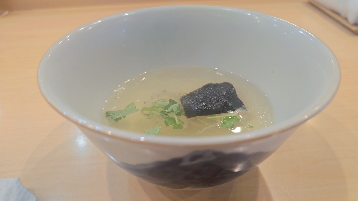 飯田商店　お出汁割り