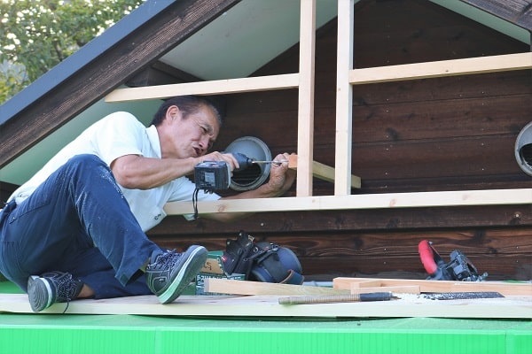 だんご屋令和の看板設置