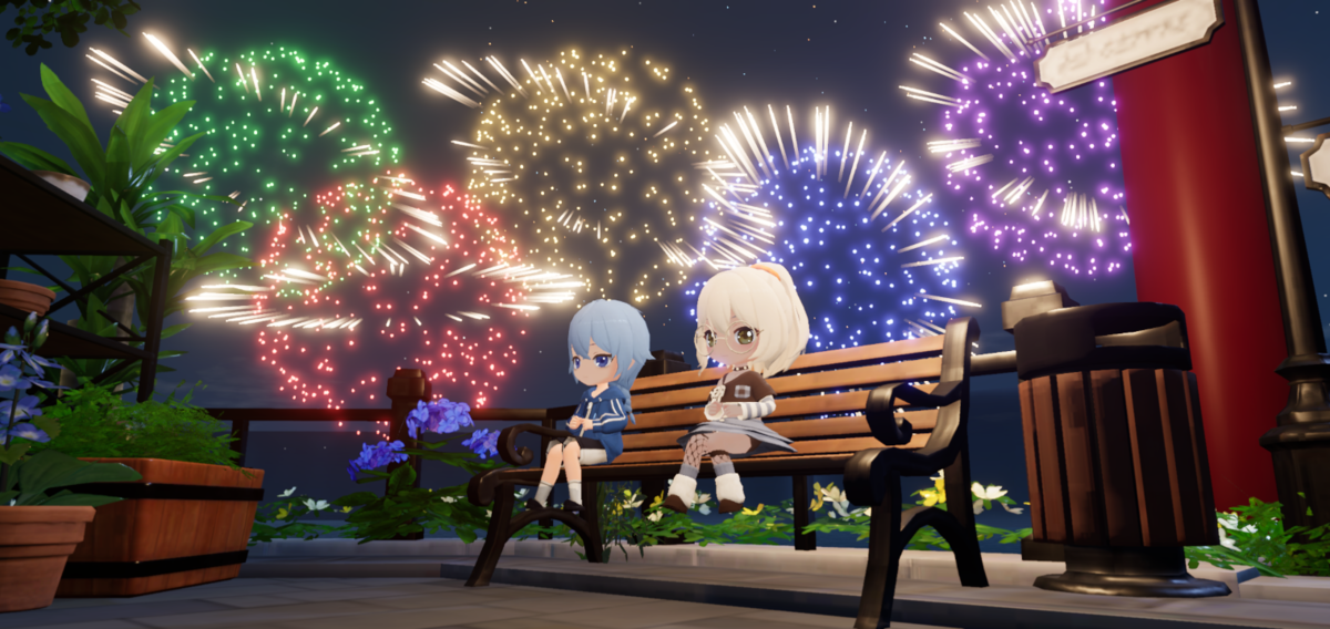 開放空間：OverFieldの花火大会 - 役に立たないブログ