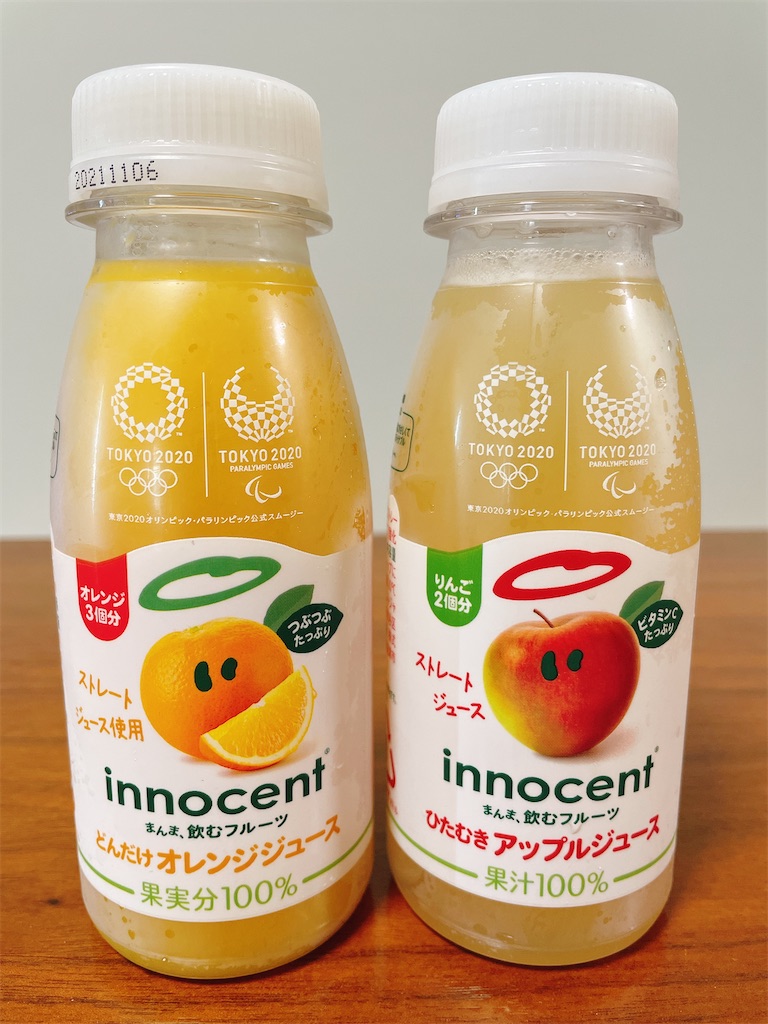 コンビニで買えるストレートジュース！イノセント「まんま、飲むフルーツ」の原材料 原材料コム