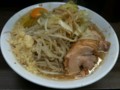 [ラーメン二郎]ラーメン二郎横浜関内店にて。大ぶた+生卵。(20110528)