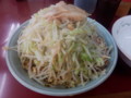 [ラーメン二郎]ラーメン二郎相模大野店にて。大ラーメン+賄い+温泉玉子。(20110906)