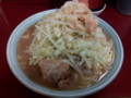 [ラーメン二郎]ラーメン二郎相模大野店にて。大ラーメン+さがみっこ。(20110928)