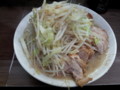 [ラーメン二郎]ラーメン二郎横浜関内店にて。大ぶた+味つけ玉子。(20111015)