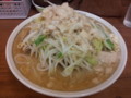 [ラーメン二郎]ラーメン二郎品川店にて。大盛焼豚 大ブタ。(20111025)