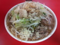 [ラーメン二郎]ラーメン二郎中山駅前店にて。大ラーメン。(20111120)