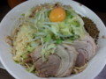 [ラーメン二郎]ラーメン二郎横浜関内店にて。大ラーメン+汁なし。(20111227)