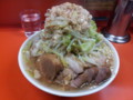 [ラーメン二郎]ラーメン二郎神田神保町店にて。小豚+生卵。(20120121)