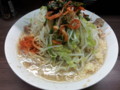 [ラーメン二郎]ラーメン二郎横浜関内店にて。大ぶた+ニラキムチ。(20120225)