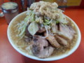 [ラーメン二郎]ラーメン二郎神田神保町店にて。大豚+生卵。(20120407)