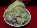 [ラーメン二郎]ラーメン二郎中山駅前店にて。大ラーメン。(20120413)