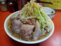 [ラーメン二郎]ラーメン二郎神田神保町店にて。小豚+生卵。(20120416)