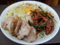 [ラーメン二郎]ラーメン二郎横浜関内店にて。大ぶた+汁なし+ニラキムチ。(20120421)