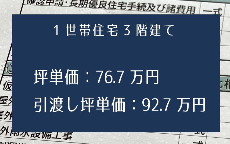 【単世帯3階建】グランセゾン(GRAND SAISON)単世帯住宅3階建て(準防火仕様)：坪単価76.7万円