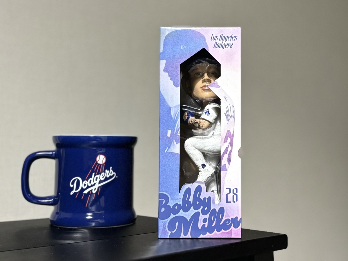 ロサンゼルス・ドジャースのファンクラブ入会特典BOXです MVP