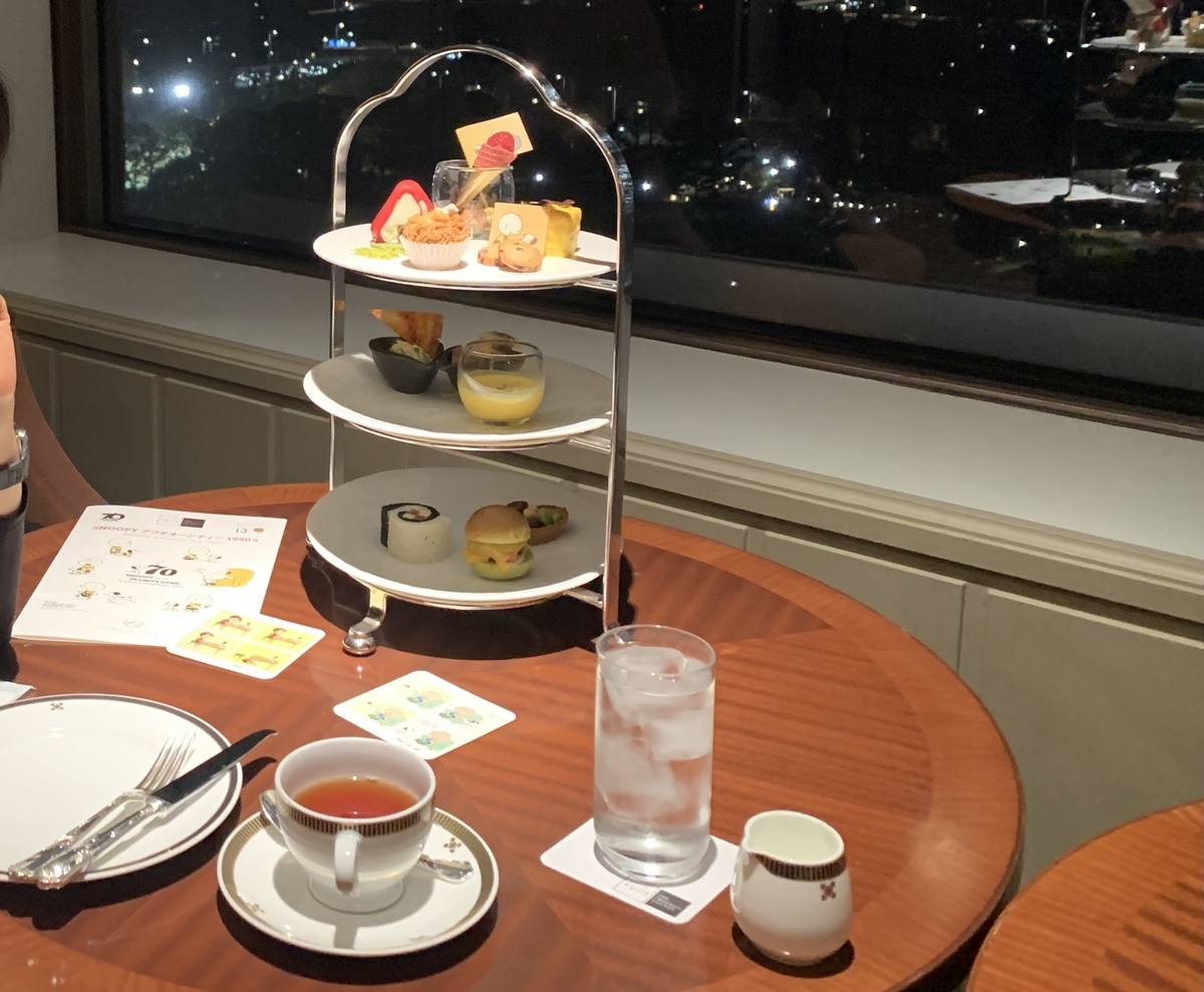 帝国ホテル スヌーピーアフタヌーンティ