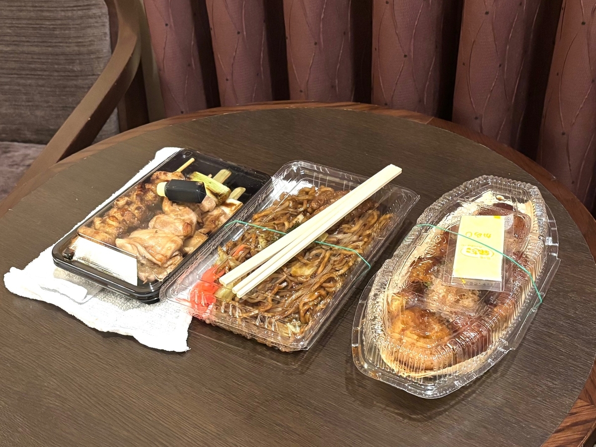 inumo 夕食 銀だこ