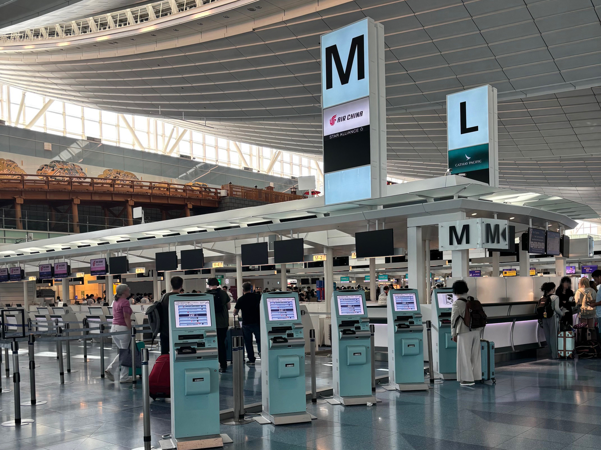 羽田空港 SAS チェックイン