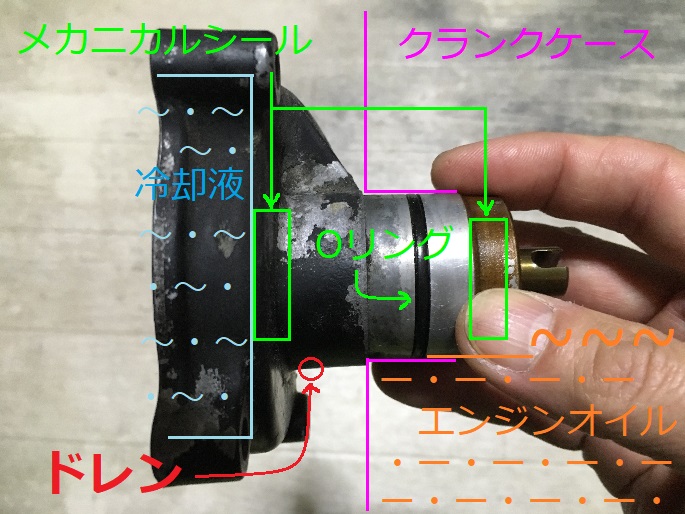 価格相談可】GPZ900R 純正ウォーターポンプ A16外し 価格相談可