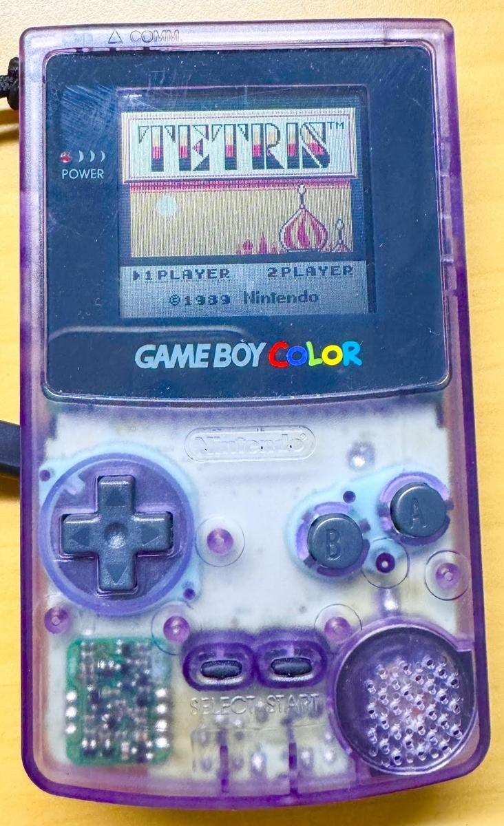 ゲームボーイ版テトリス紹介 - ガジェット日記