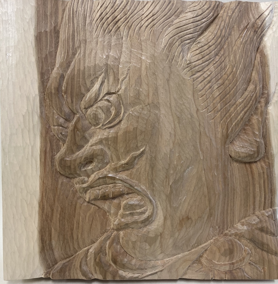 木彫アルバム「伐折羅大将」 - 村上一品洞