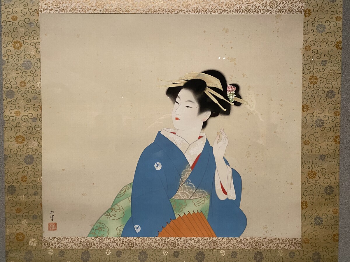 上村松園の気品ある美人画と、AWkitchen のランチを堪能する（山種