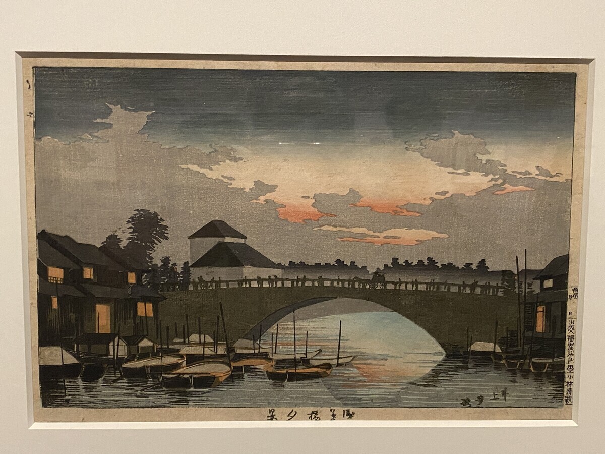 木版画の系譜を学ぶ「トワイライト、新版画 ―小林清親から川瀬巴水まで