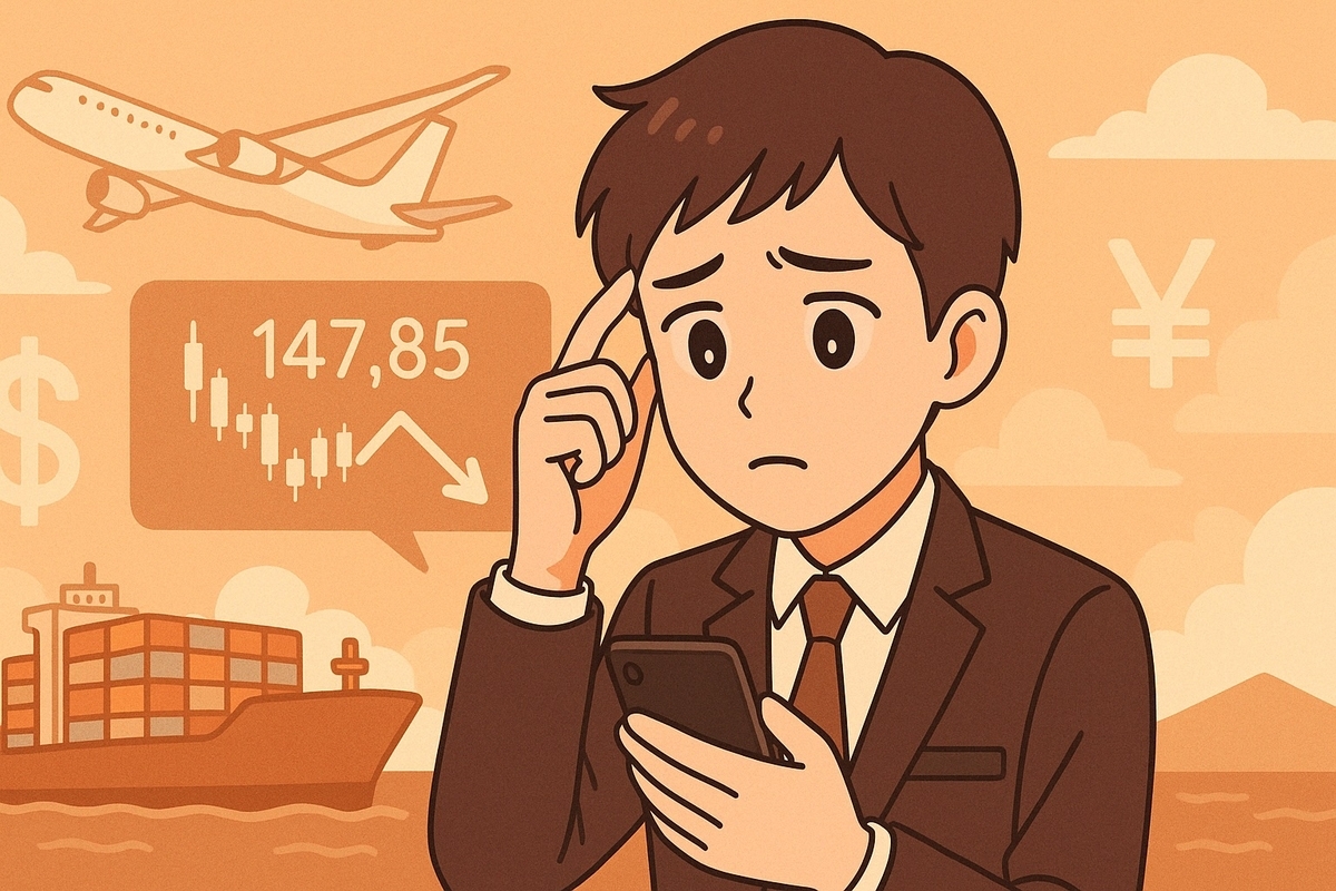 円高ドル安になると、どんな影響があるの？