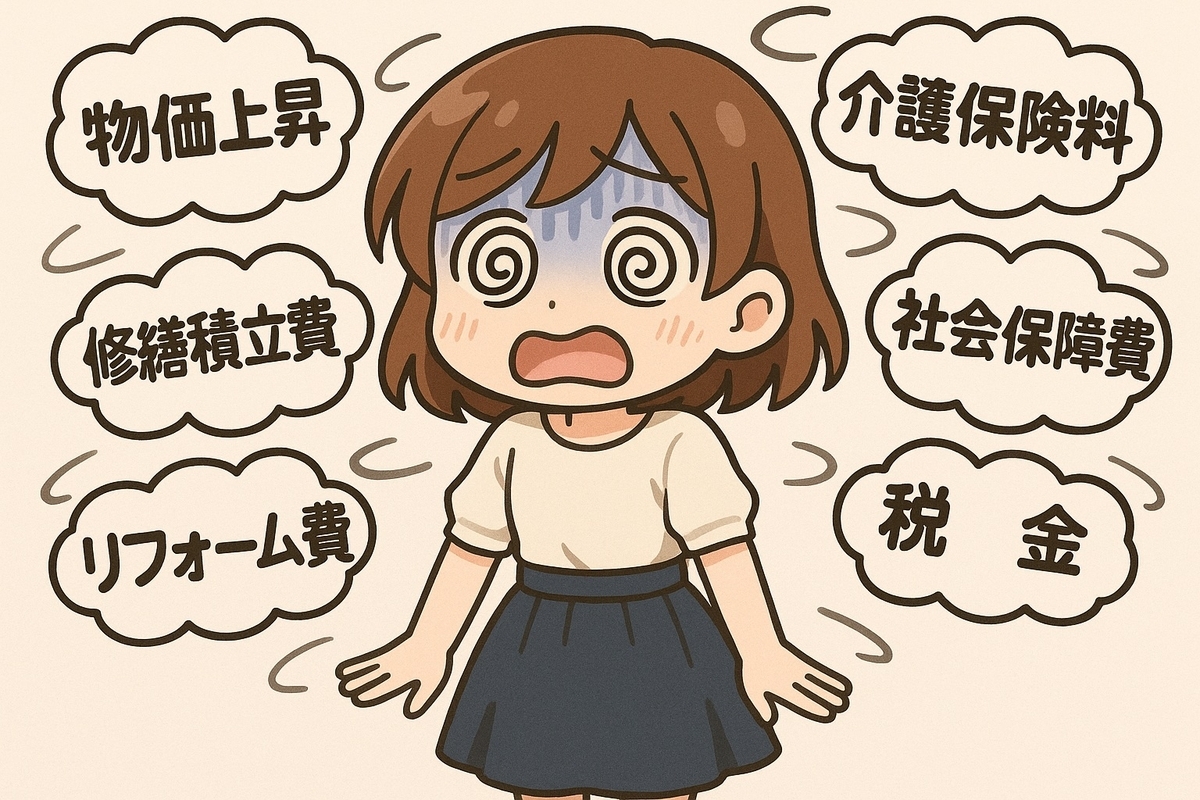インフレと生活コストの上昇