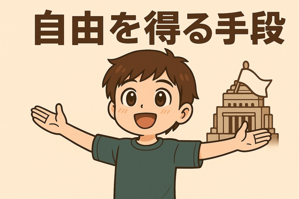 若いあなたに伝えたい「資産形成は自由を守る手段」