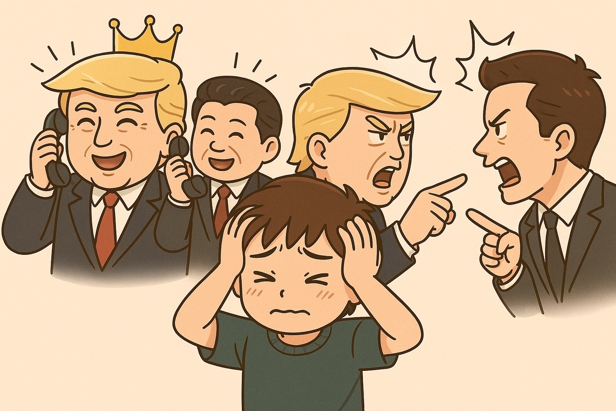 【トランプ大統領の「劇場型」立ち回りに注目】