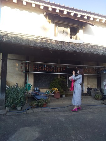 秋祭り　モデルさん