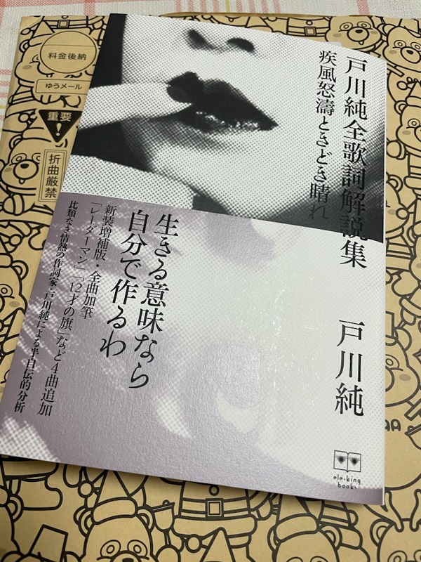 戸川純 全歌詞解説集 疾風怒濤ときどき晴れ 生きる意味なら自分で作るわ 冬 新むらさんの日記 戸川純 全歌詞解説集 疾風怒濤ときどき晴れ 生きる意味なら自分で作るわ 冬 新むらさんの日記