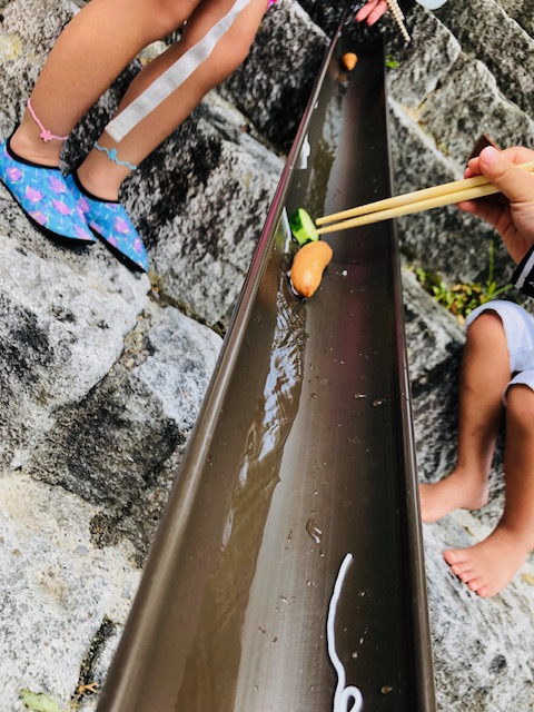 流しそうめん　変わり種　ウィンナー