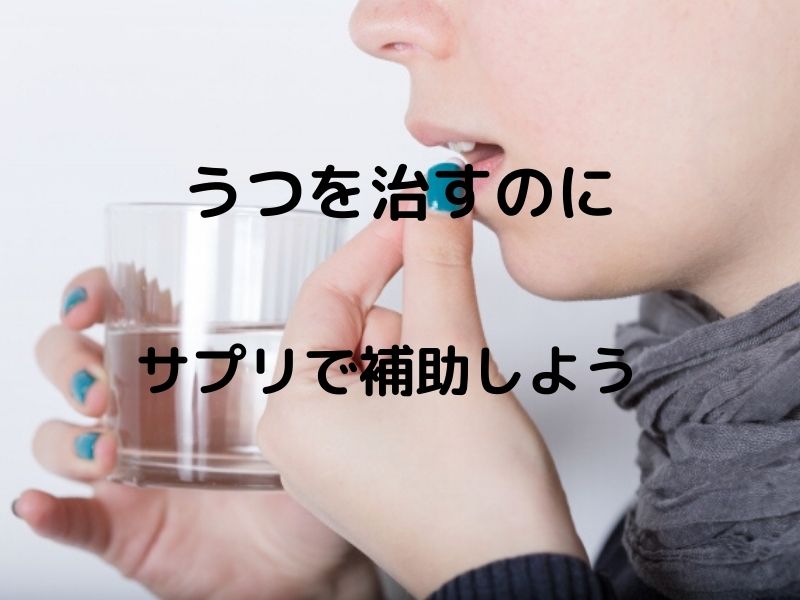 うつを治すのにサプリで補助 取り辛い栄養は飲んで摂取しよう 今日も鬱だけど一歩だけ歩いてみる