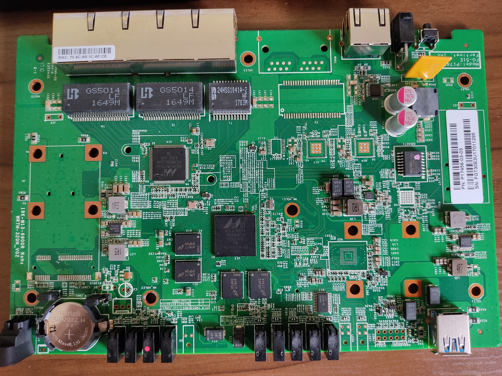 Fortinet FortiGate 30E - 大破ログ