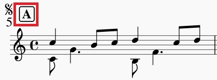 練習番号 リハーサルマーク 点字楽譜はじめました