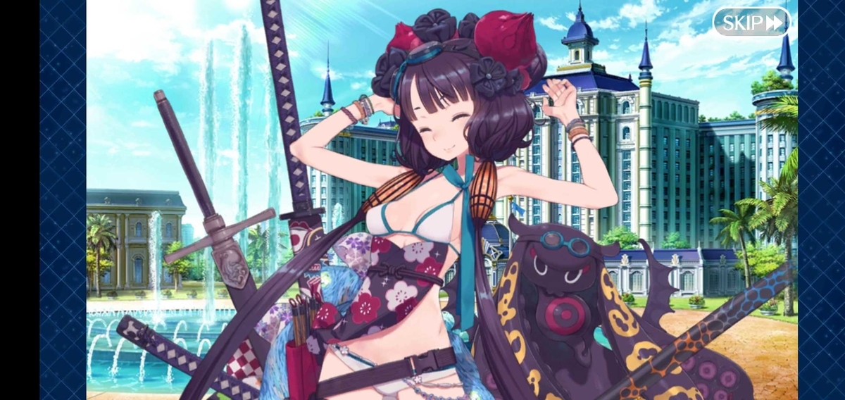 FGOフェス2024.アクリルブロック ラスベガス水着剣豪 『ラムダリリス