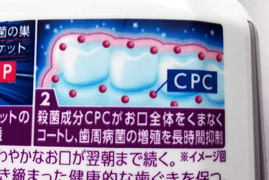 モンダミン NEXT歯周ケア　CPCの効果