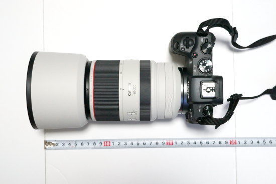 『CANON EOS RP』に『RF70-200mm F2.8 L IS USM』を装着