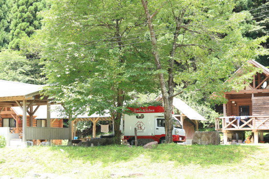 クッキングカーが来ていました