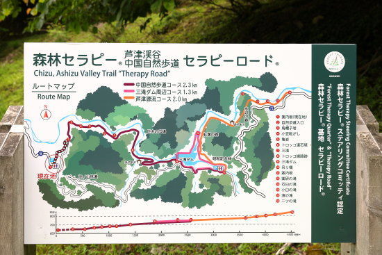 芦津渓谷セラピーロード