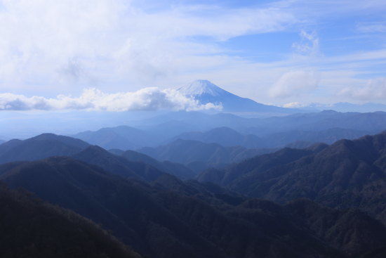 塔ノ岳からの富士山