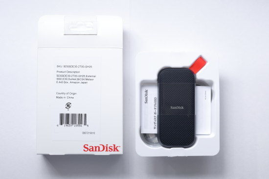 安心】SanDisk ポータブルSSD（SDSSDE30-2T00）～価格が抑えめで高性能