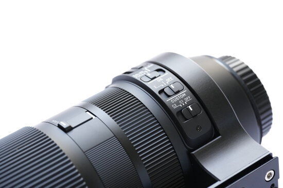 100-400 mm F5-6.3 DG OS HSMへ装着