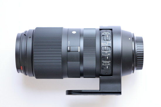 100-400 mm F5-6.3 DG OS HSMへ装着完了